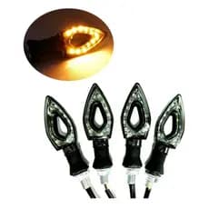 Kit Piscas Setas Led Universal Flecha Moto Titan Fazer Cb Envio Já