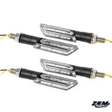Kit Setas Pisca Led Moto Esportivo Slim Cb 300 Xtz 125 250 Xre 300 Hornet Envio imediato