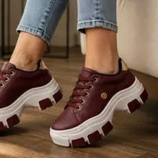 Tênis Feminino Plataforma Casual 34 ao 39 Confortável e Estiloso Envio Rápido Oferta Exclusiva