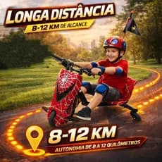 Triciclo elétrico de drift de 6.5(8) polegadas crianças e adultos LED Bluetooth Luzes Coloridas