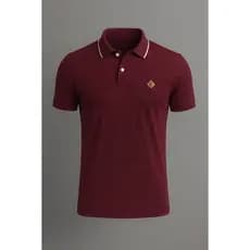 Camisa Social Masculina Manga Curta Elegante Lisa com Bolso