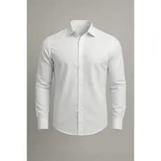 Camisa De Botão Masculina Social Slim Fit Tecido Algodão Varias Cores