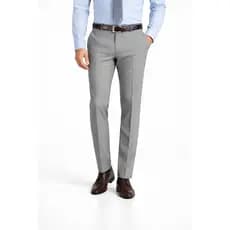 Calça Social Oxford Alfaiataria Modelagem Reta Para Trabalho Do 36 AO 48