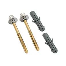 Parafuso 8mm x 90mm com Bucha Latão Luxo – Embalagem com 2 Peças