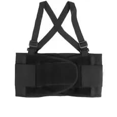 Cinta Ergonômica Lombar EF 1000S Com Suspensório Proteção Coluna Trabalho Pesado Ajustável