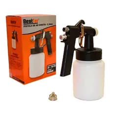 Pistola de Pintura Ar Direto 1,3mm 650ml 30-40 PSI Profissional Bestfer