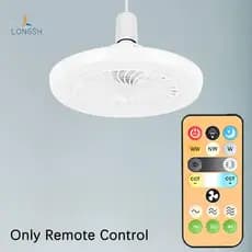 [LongSH] Interruptores Sem Fio 3 Velocidades 1-4h Timing Controle Remoto Substituição Para Luz De Ventilador De Teto E27