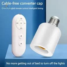 [LongSH] Controle Remoto Sem Fio E27 Tomada De Luz Suporte Da Lâmpada 8M Alcance Para Lâmpadas LED Soquete Kit AC180-250