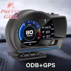 [Pretty ggirl] Medidor De Sistemas Duplos Universal E GPS Velocímetro Up Display Multifuncional Temperatura Da Água Turb