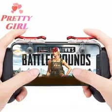 [Pretty ggirl] Controlador De Jogo D9 PUBG Gamepad Celular L1 R1 Gatilho Tiro Mira Chave Bunda [Novo]