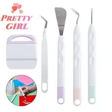 [Pretty ggirl] Ferramentas De Remoção De Ervas Daninhas De Vinil Com Gancho Weeder Piecing Starter Tool Para Cricut Joy