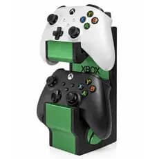 Suporte duplo para controle de Xbox Verde e Preto