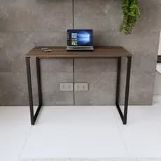 Mesa Escrivaninha Office Industrial - Metalon Preto