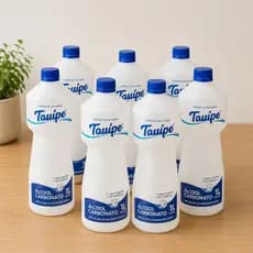 Kit 6 Alcool Tauipe Limpador Multiuso Remoção de Odores, Gorduras e Sujeiras