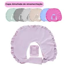 CAPA Almofada Amamentação com Travesseirinho (SEM ENCHIMENTO)