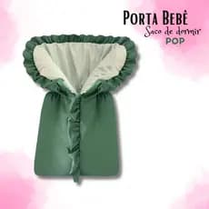 Porta Bebê Saco de Dormir Acolchoado com Zíper