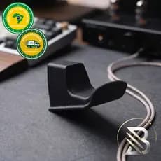 Suporte para Headset Gamer de Parede com Fita 3M | Compatível com Pulse Elite PS5 e Diversos Modelos