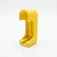 Suporte Para Haste de Cabideiro Par de Suportes Barra de Guarda Roupa Armário Organizador em PLA BANZAI SUPER RESISTENTE
