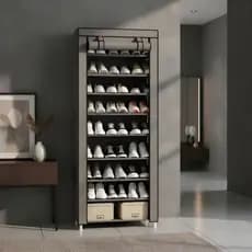 Sapateira para calçados 9 andar para 27 pares de sapatos organizador desmontável