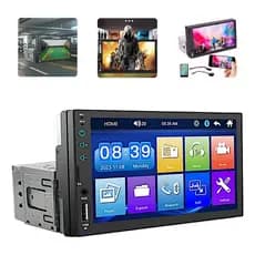 Central Multimídia Binfast Mp5 1 Din 7 Espelha Android Ios