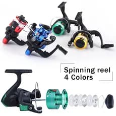 Molinete De Pesca 5.1:1 Direito Esquerdo Intercambiável 03 rolamentos Ultralight pesca leve FX-200