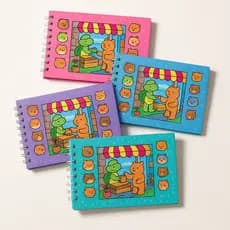Livro de Colorir Infantil Ursinho Bob e Adulto - Criatividade e Diversão