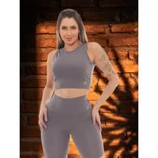 Conjunto Blackout Moda Academia Liberdade Nos Treinos Mais Ativos