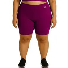 Bermuda Plus Size Blackout Zero Transparencia