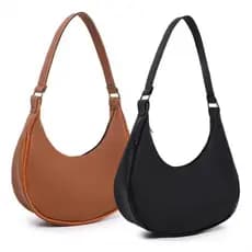 PROMOÇÃO KIT COM 2 BOLSAS MEIA LUA PRONTA ENTREGA ENVIO IMEDIATO