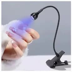 Mini Cabine Tipo Luminária  Portatil Usb Lanterna Led Uv Secagem Gel Mesa Luminária UV USB