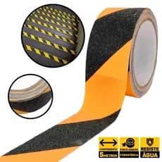 Fita Antiderrapante Zebrada Para Piso Escada 50mm X 5 Metros