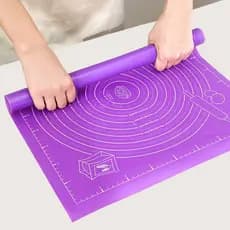 Tapete Antiaderente de Silicone Culinário 45x60CM – Protege Bancada e Assadeira