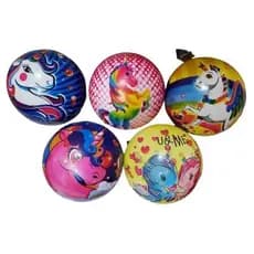 10 Bola De Praia Vinil Inflavel Infantil Unicornio Atacado