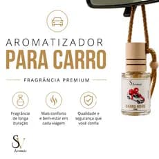 Aromatizador carro,Cheirinho para carro – Essência concentrada 10ml (à base de óleo) - 1 Unidade