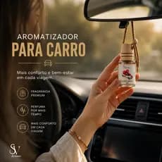 Kit 3,2,1 Aromatizadores de Carro Premium | Cheirinho de Carro Premium | Alta Fixação Perfume