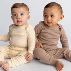 Kit 2 Body Bebê Macacão Conjunto Frio Manga Longa Calça Envio Rápido