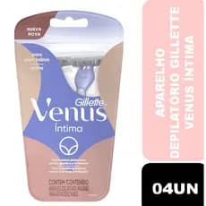 Aparelho de depilar GILLETTE Venus Intima (c/ 04 unidades)