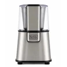 Moedor de Grãos Black+Decker Gourmand Gris 127V 220W Inox 60g Elétrico Café Especiarias com Pulsar