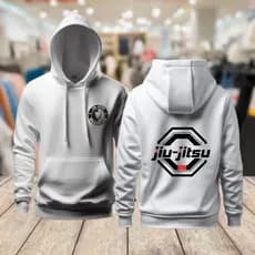 Blusa de Frio Moletom Jaqueta Casaco Agasalho Streetwear Algodao Jiu Jitsu Luta