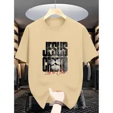 Camisa Camiseta Algodão Religiao Leao De Juda Jesus Cristo