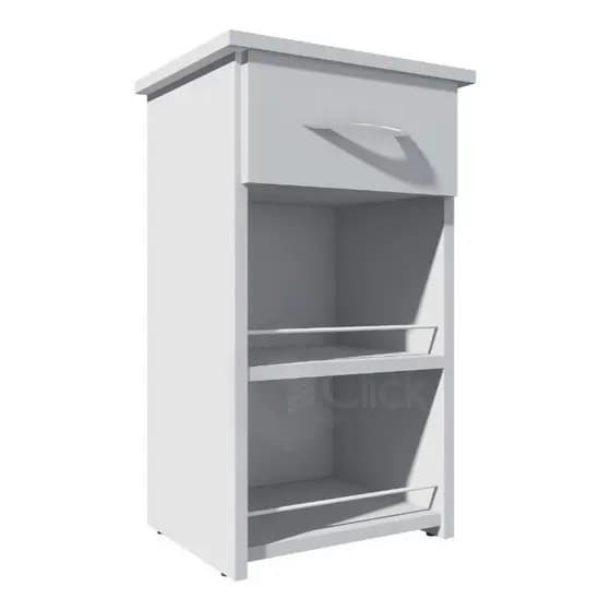 Fruteira Organizador De Frutas Porta Bebedouro C/Gaveta