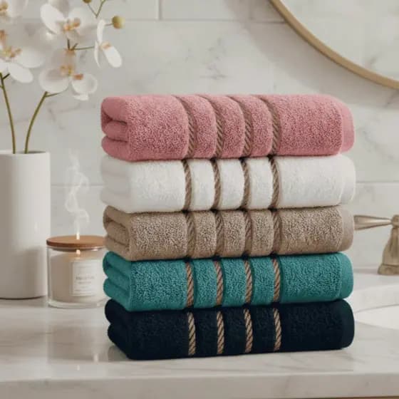 Kit 4 Toalha de Banho Grande Felpuda Macia Premium 100% Algodão 70x130cm