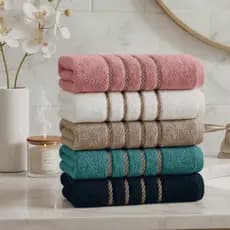 Kit 4 Toalha de Banho Grande Felpuda Macia Premium 100% Algodão 70x130cm