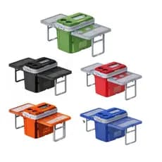 Caixa térmica 36L Cooler Jurêrê Com Mesa Lateral Dobrável Unitermi Bebidas Geladas