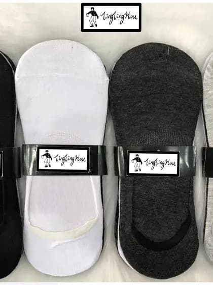 Kit COM 12 Pares DE Meias Sapatilha Invisível masculina Único 40-46-atacado 527