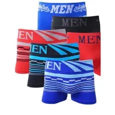Kit com 6 Cuecas Boxer Box Men Sport Importada Conforto Top Masculina Moda Intima