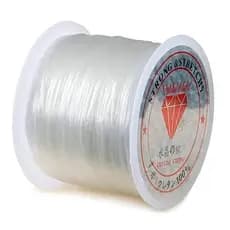 Fio de Fibra Elástica Fio de Strech Para Pulseiras - Aprox. 50m
