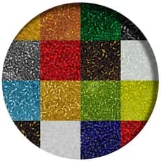 Miçanga Cristal para Guia 4mm - 500g Aprox. 6600 Peças