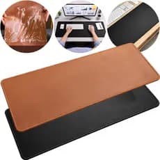 Mousepad Gamer Preto Sem Desenho Extra Grande 90 X 40 Cm