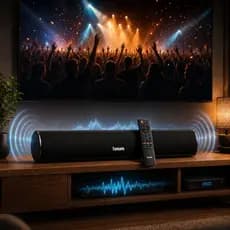 Soundbar 60W Bluetooth TV Cinema Casa Controle Remoto